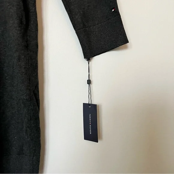 Flag Stripe Turtleneck Cotton Sweater Dress - Picture 6 of 10